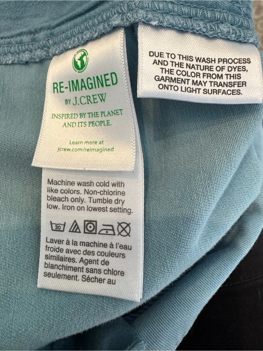 J. Crew Light Teal Cotton Bermuda Shorts